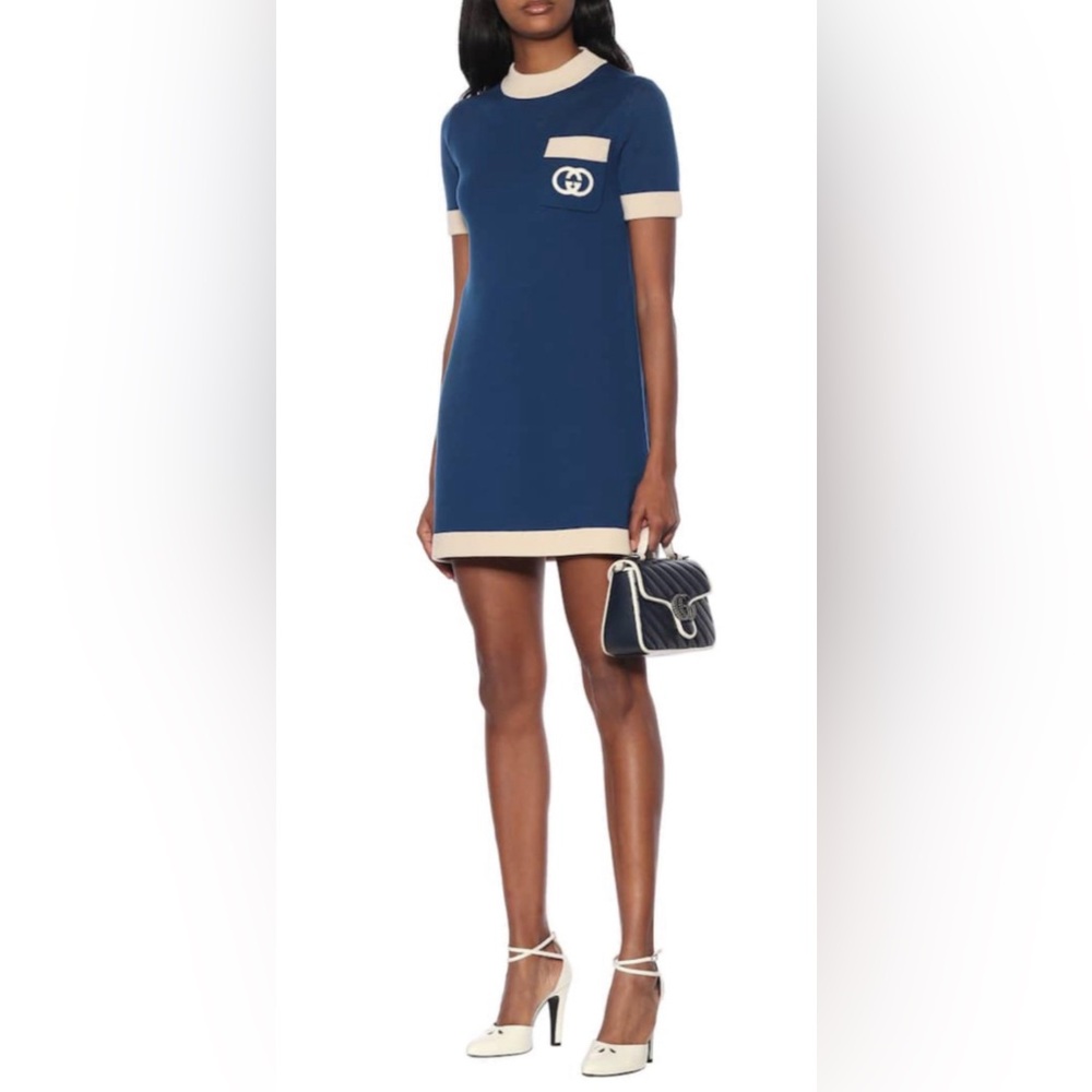 Gucci Wool Knit-Shift dress (worn 1x)